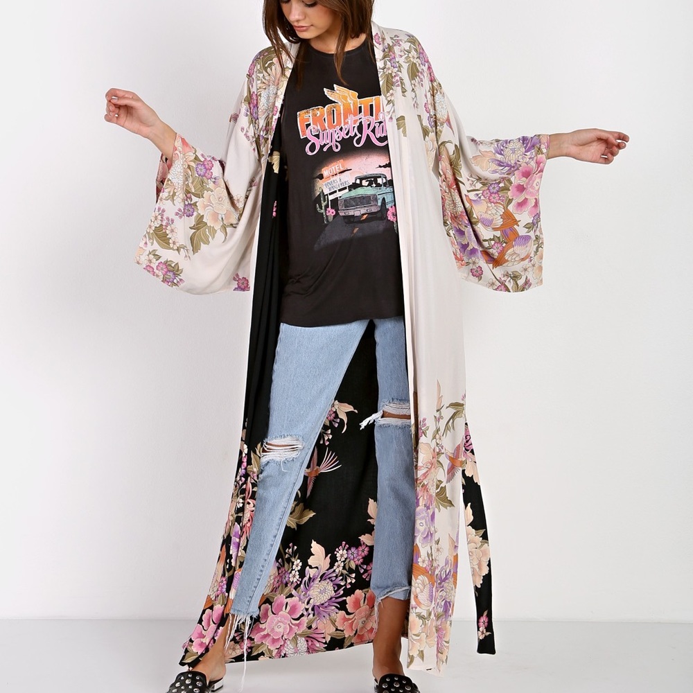 Spell & the Gypsy Blue Skies Reversible Kimono